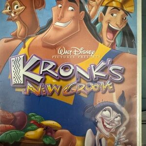 Disney Kronk's New Groove Colorful DVD Cover